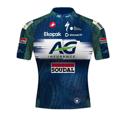 Team jersey AG INSURANCE – SOUDAL TEAM